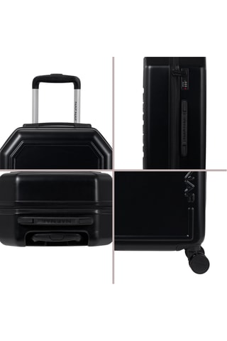 Set van 3 Trolleys (S/M/L) Rapunzel - Zwart - 55 / 65 / 75 cm