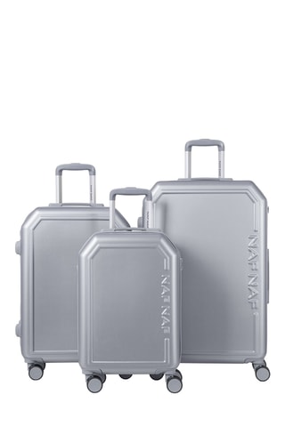 Set van 3 Trolleys (S/M/L) Rapunzel - Grijs - 55 / 65 / 75 cm