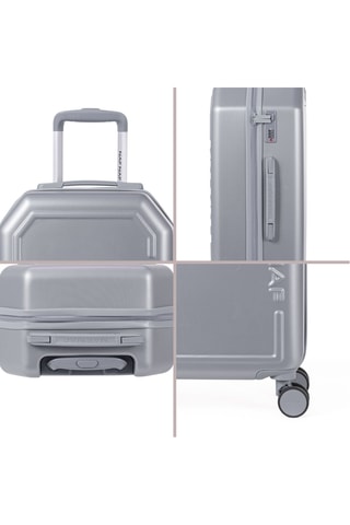Set van 3 Trolleys (S/M/L) Rapunzel - Grijs - 55 / 65 / 75 cm