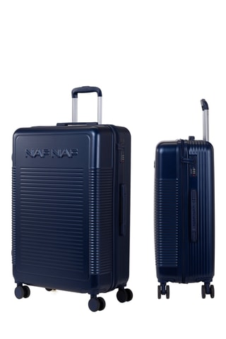 Set van 3 Trolleys (S/M/L) Nala - Marineblauw - 55 / 65 / 75 cm