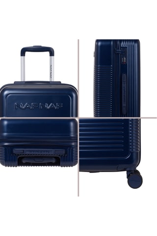 Set van 3 Trolleys (S/M/L) Nala - Marineblauw - 55 / 65 / 75 cm