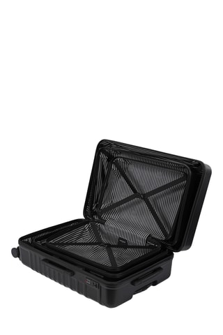 Set van 3 Trolleys (S/M/L) Daisy - Zwart - 55 / 65 / 75 cm
