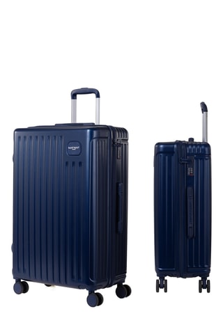Set van 3 Trolleys Assepoester - Marineblauw - 55 / 65 / 75 cm