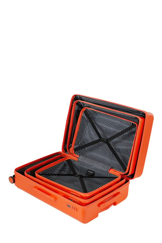 Set van 3 Trolleys (S/M/L) Assepoester - Oranje - 55 / 65 / 75 cm