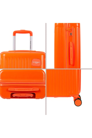 Set van 3 Trolleys (S/M/L) Assepoester - Oranje - 55 / 65 / 75 cm