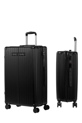 Set van 3 Trolleys (S/M/L) Nala - Zwart - 55 / 65 / 75 cm