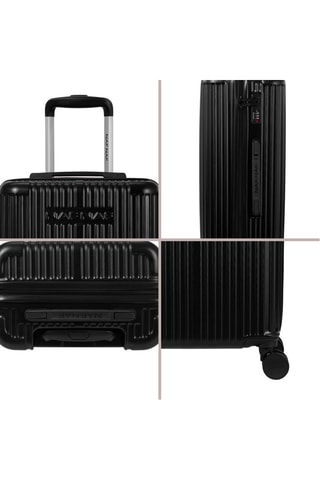 Set van 3 Trolleys (S/M/L) Nala - Zwart - 55 / 65 / 75 cm