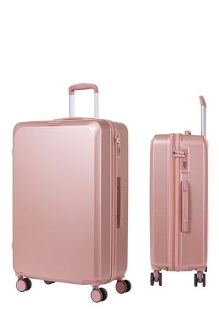 Set van 3 Trolleys Aurore - Roze - 55 / 65 / 75 cm