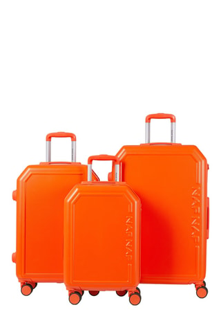 Set van 3 Trolleys Rapunzel - Oranje - 55 / 65 / 75 cm