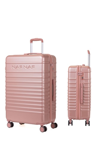 Set van 3 Trolleys Daisy - Roze - 55 / 65 / 75 cm