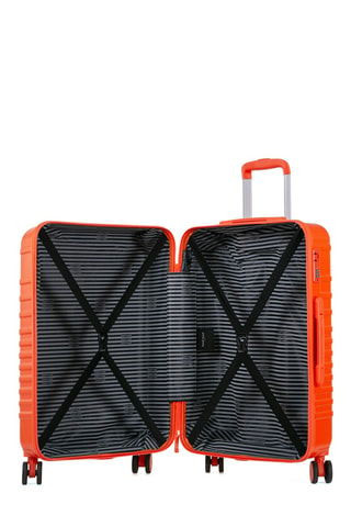 Weekendtrolley (M) Daisy - Oranje - 65 cm