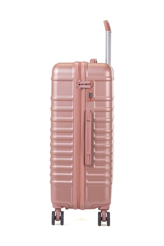 Weekendtrolley (M) Daisy - Roze - 65 cm