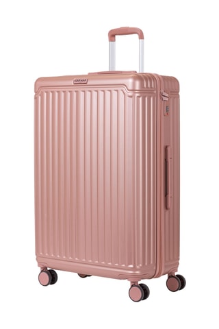 Weekendtrolley (M) Belle - Metallic Roze - 75 cm