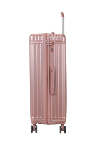 Weekendtrolley (M) Belle - Metallic Roze - 75 cm