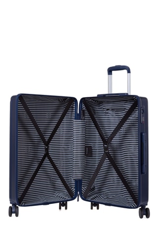 Weekendtrolley (M) Jessie - Marineblauw - 65 cm