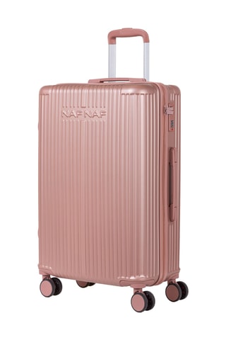 Weekendtrolley (M) Vaiana - Metallic Roze - 65 cm