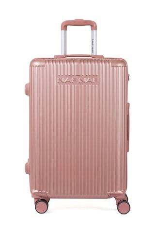 Weekendtrolley (M) Vaiana - Metallic Roze - 65 cm