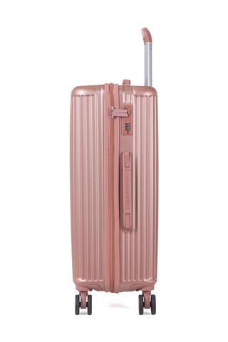 Weekendtrolley (M) Vaiana - Metallic Roze - 65 cm