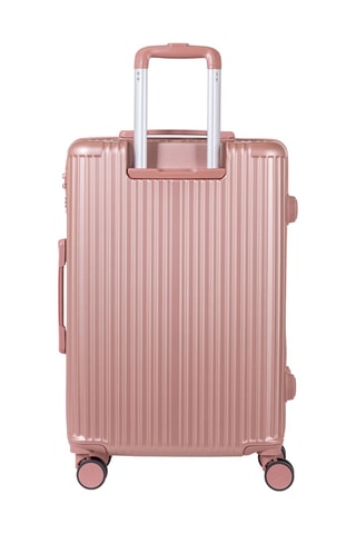 Weekendtrolley (M) Vaiana - Metallic Roze - 65 cm