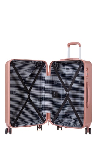 Weekendtrolley (M) Aurore - Roze - 65 cm