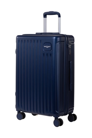 Weekendtrolley (M) Assepoester - Marineblauw - 65 cm