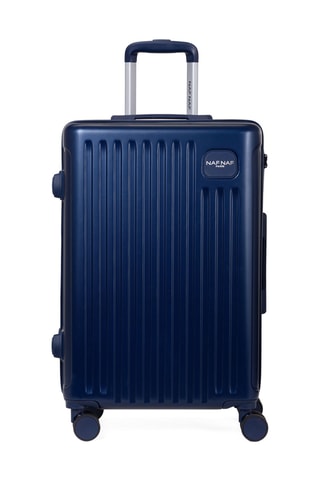 Weekendtrolley (M) Assepoester - Marineblauw - 65 cm