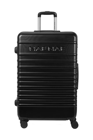 Weekendtrolley (M) Daisy - Zwart - 75 cm