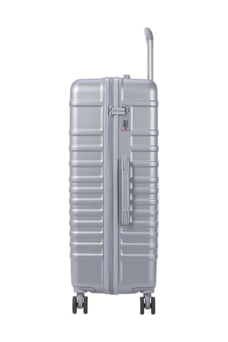 Weekendtrolley (M) Daisy - Zilverkleurig Grijs - 75 cm
