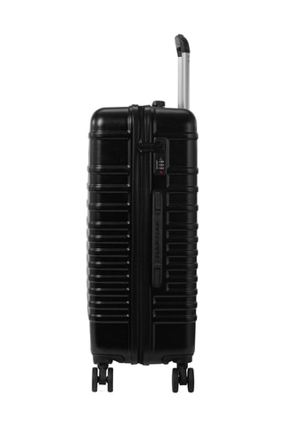 Weekendtrolley (M) Daisy - Zwart - 65 cm