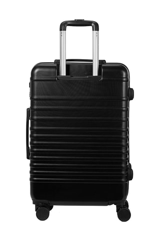 Weekendtrolley (M) Daisy - Zwart - 65 cm