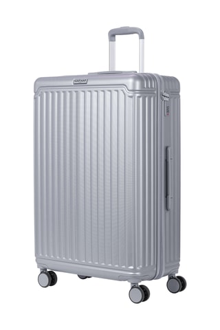 Weekendtrolley (M) Belle - Zilverkleurig - 75 cm