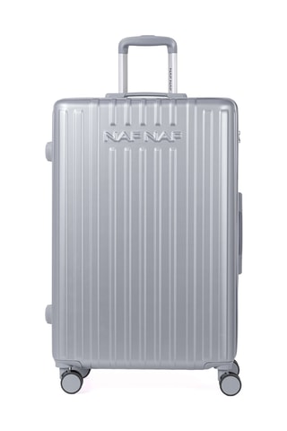 Weekendtrolley (M) Jessie - Metallic Grijs - 75 cm