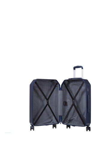 Weekendtrolley (M) Rapunzel - Marineblauw - 65 cm