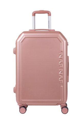 Weekendtrolley (M) Rapunzel - Metallic Roze - 65 cm
