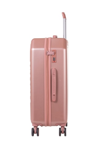Weekendtrolley (M) Rapunzel - Metallic Roze - 65 cm