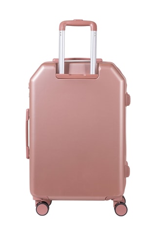 Weekendtrolley (M) Rapunzel - Metallic Roze - 65 cm