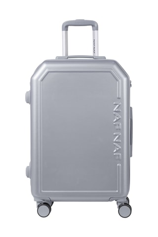 Weekendtrolley (M) Rapunzel - Metallic Grijs - 65 cm