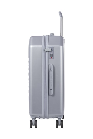 Weekendtrolley (M) Rapunzel - Metallic Grijs - 65 cm