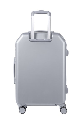 Weekendtrolley (M) Rapunzel - Metallic Grijs - 65 cm