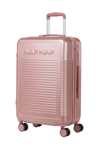 Weekendtrolley (M) Nala - Metallic Roze - 65 cm