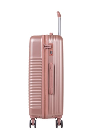 Weekendtrolley (M) Nala - Metallic Roze - 65 cm
