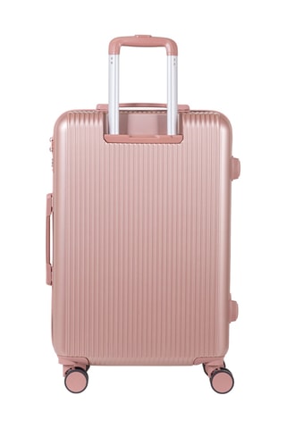 Weekendtrolley (M) Nala - Metallic Roze - 65 cm
