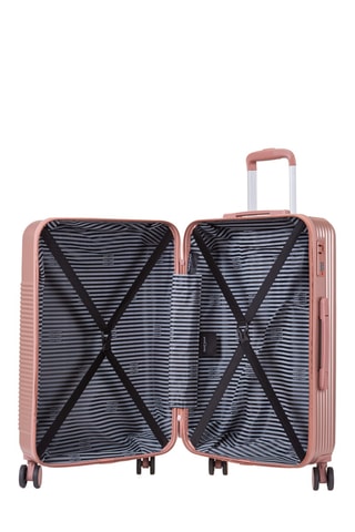 Weekendtrolley (M) Nala - Metallic Roze - 65 cm