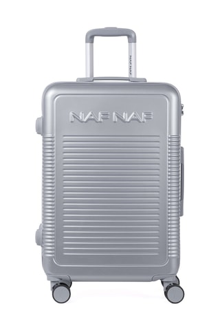 Weekendtrolley (M) Nala - Zilverkleurig - 65 cm