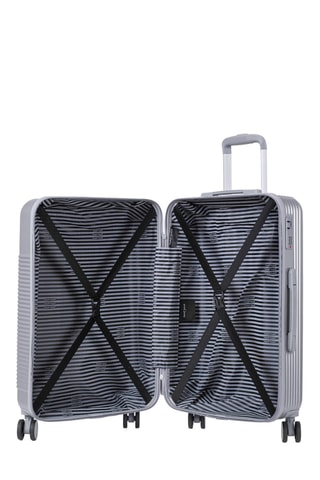 Weekendtrolley (M) Nala - Zilverkleurig - 65 cm
