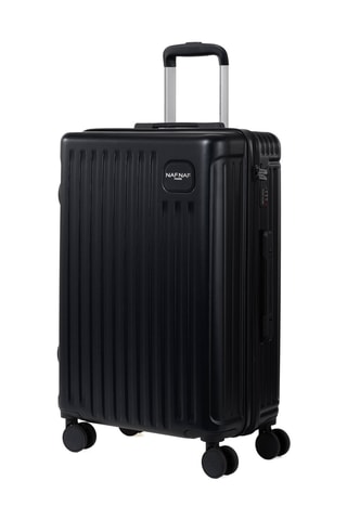 Weekendtrolley (M) Assepoester - Zwart - 65 cm
