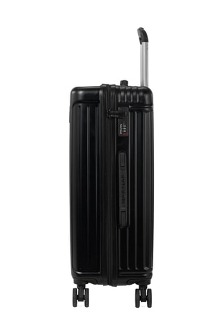 Weekendtrolley (M) Assepoester - Zwart - 65 cm