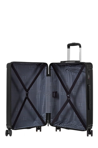 Weekendtrolley (M) Assepoester - Zwart - 65 cm