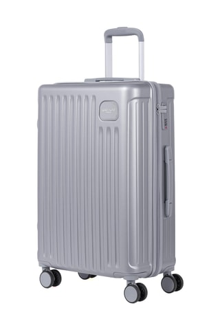 Weekendtrolley (M) Assepoester - Metallic Grijs - 65 cm