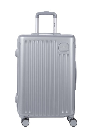 Weekendtrolley (M) Assepoester - Metallic Grijs - 65 cm